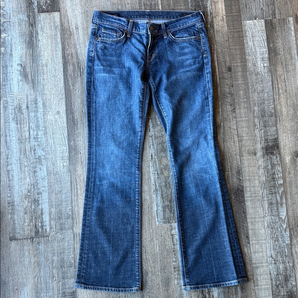 Citizens of Humanity low rise Blue bootcut flare Jeans
